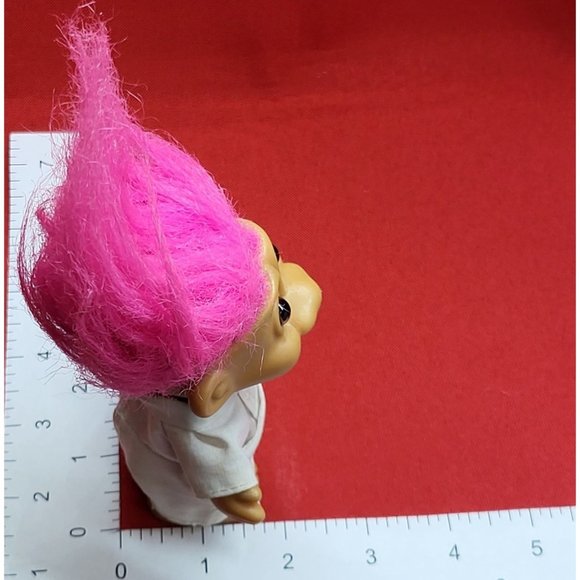 Vintage Russ Master Chef Troll Pink Hair - Picture 10 of 13
